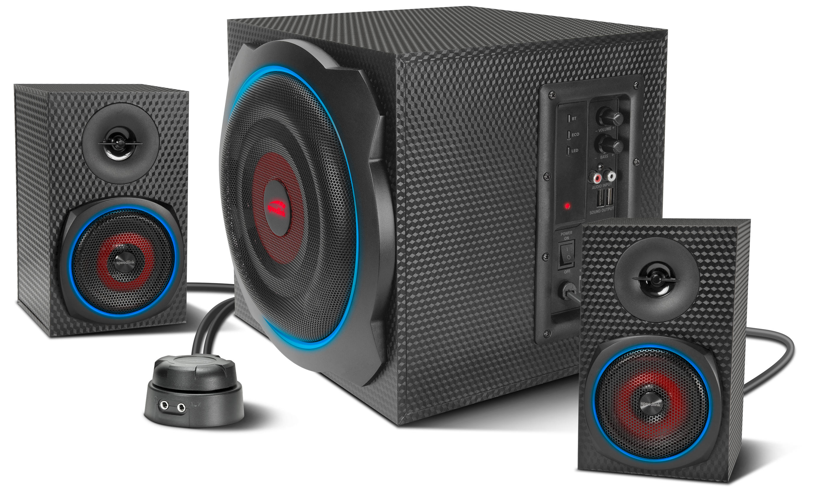 AVENZA RGB 2.1 Subwoofer System, black