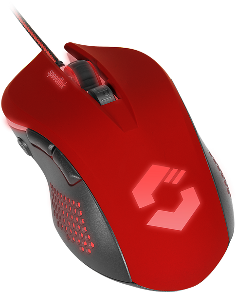 TORN Gaming Mouse, black-red