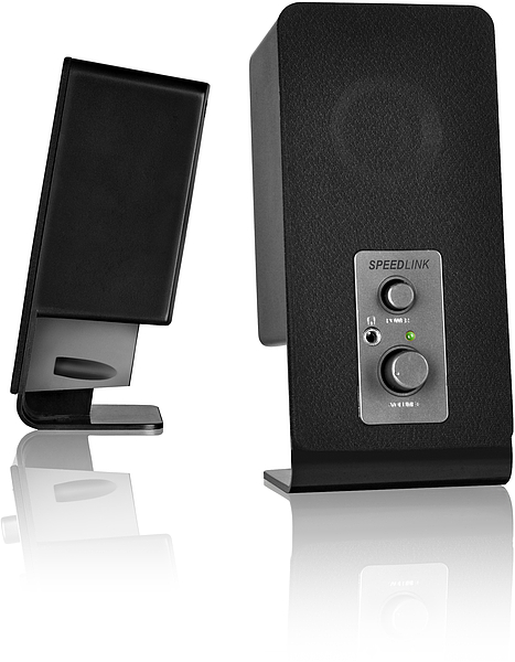 Speaker, USB | PC EVENT Stereo black SL-8005-SBK