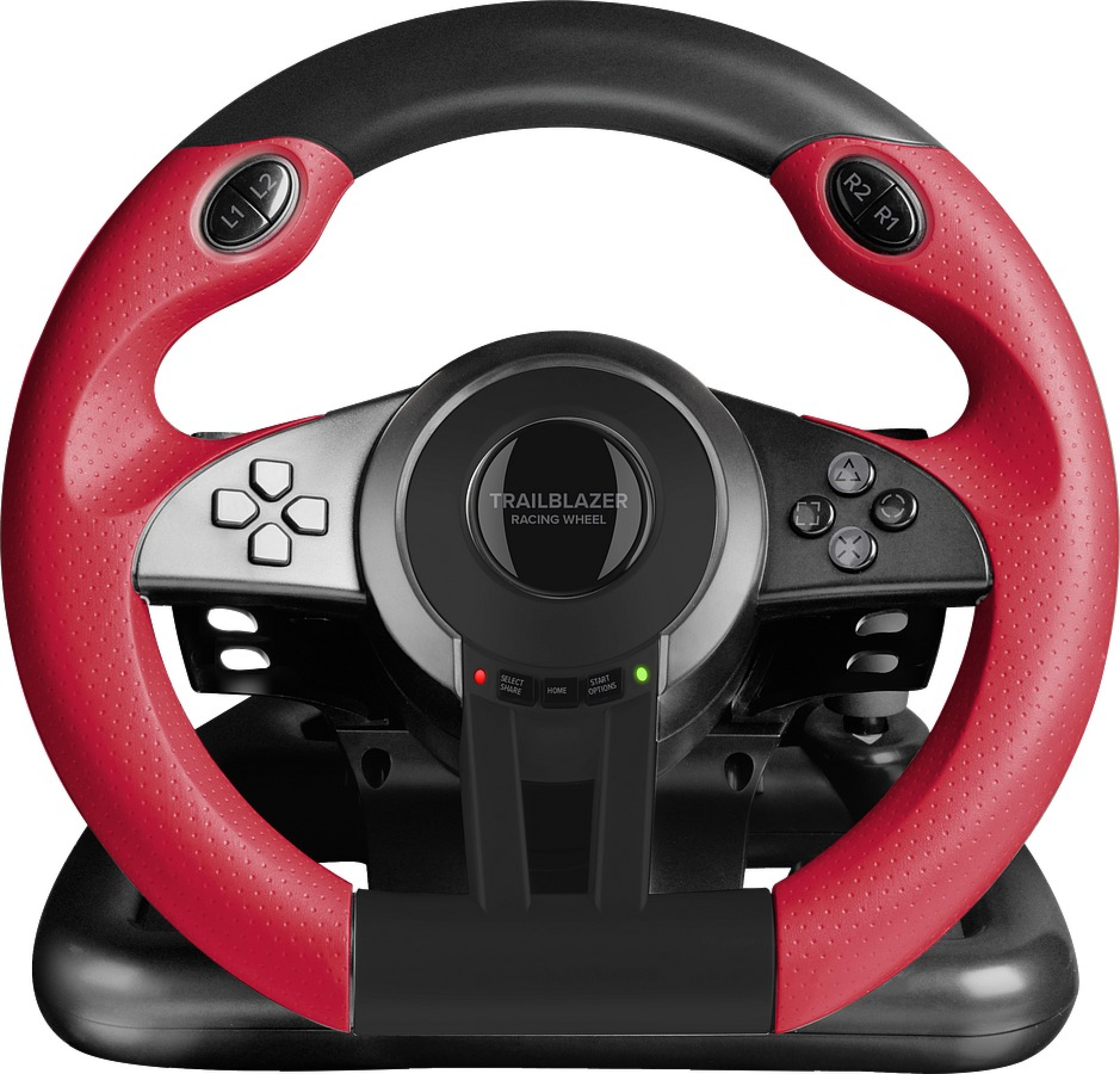 TRAILBLAZER Racing Wheel for PC/PS4/Xbox Series X/S/One/Switch 2/Switch/OLED, black