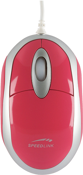 Snappy Mobile USB Mouse, pink