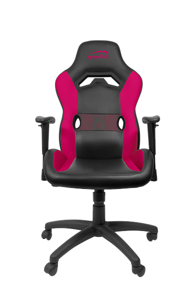 LOOTER Gaming Stuhl, schwarz-pink