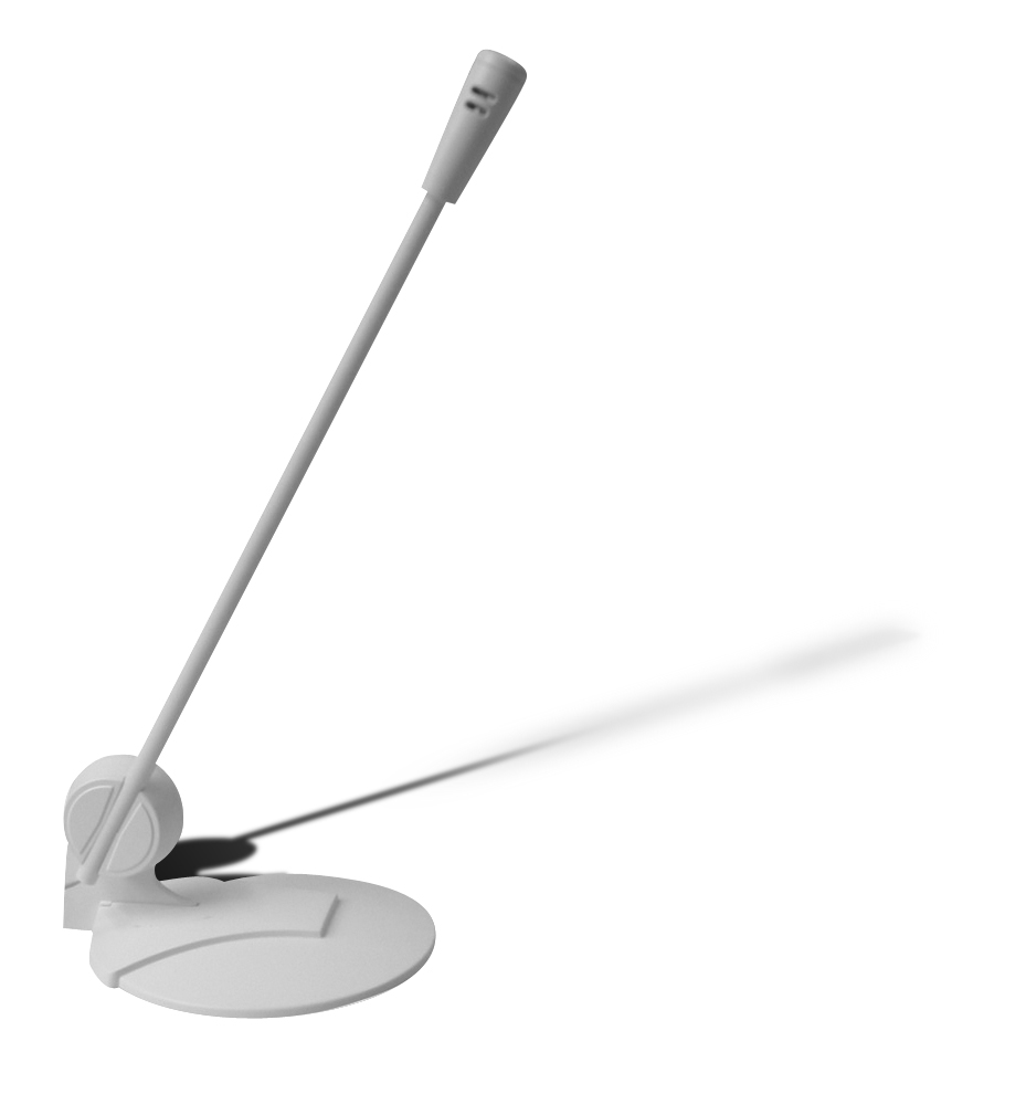 Pan Stand Microphone, grey