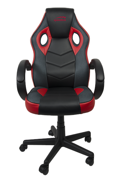 YARU Gaming Stuhl, schwarz-rot