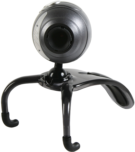 Snappy Mic Webcam, 350k Pixel, black