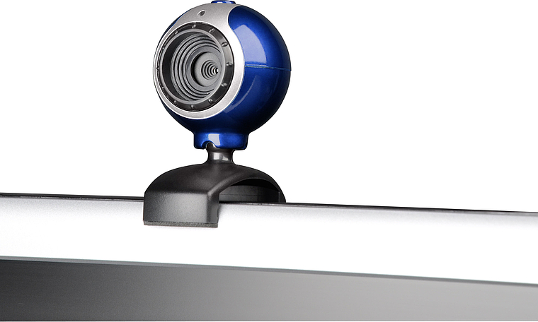SNAPPY Smart Webcam, 350k Pixel, blue