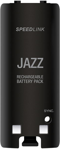 SPEEDLINK JAZZ Rechargeable Battery Pack in Schwarz für Xbox-Controller, Vorderansicht