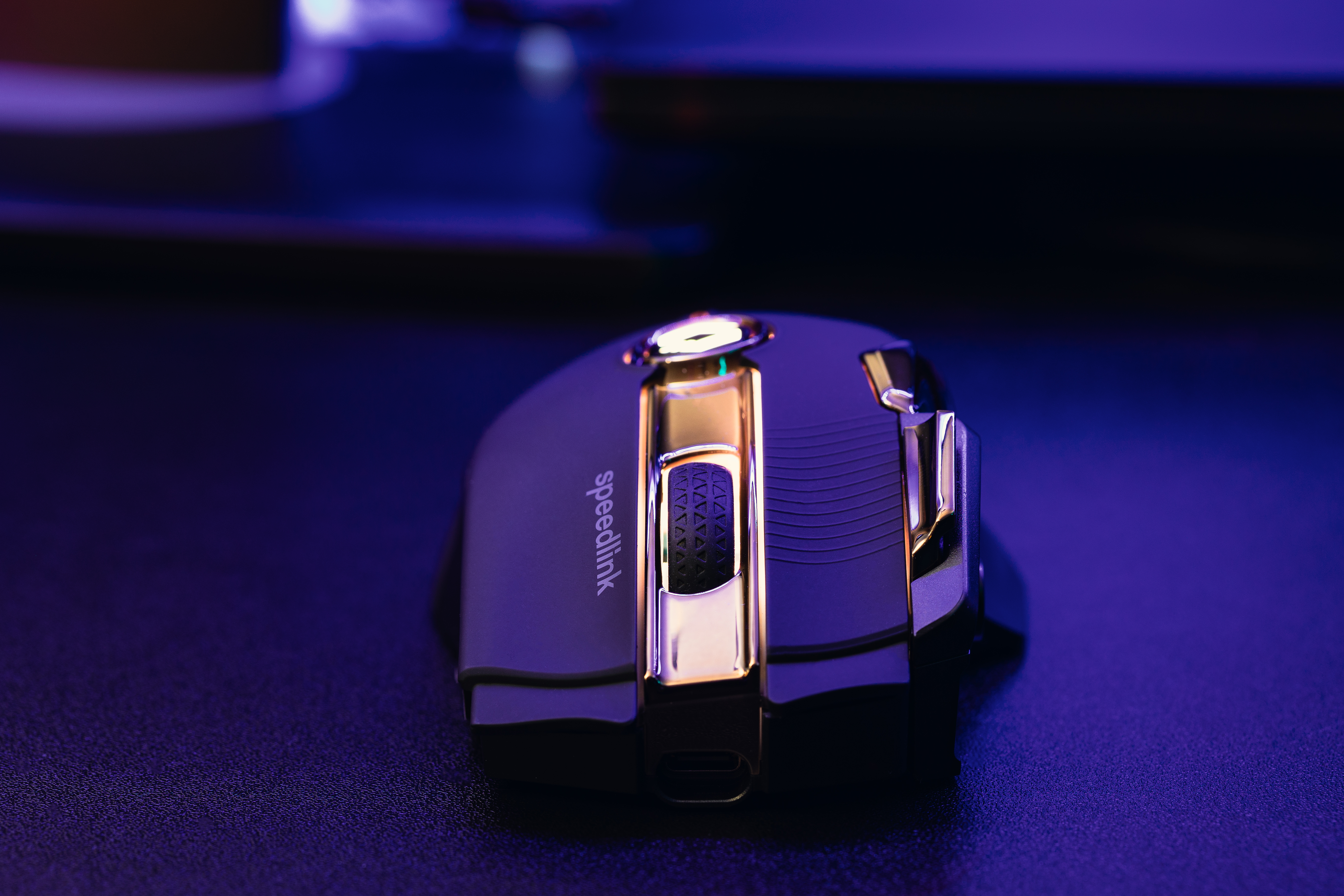 IMPERIOR Gaming Maus - kabellos, rubber-schwarz