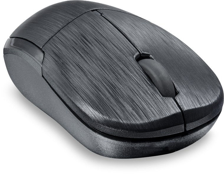 JIXSTER Mouse - Wireless, black