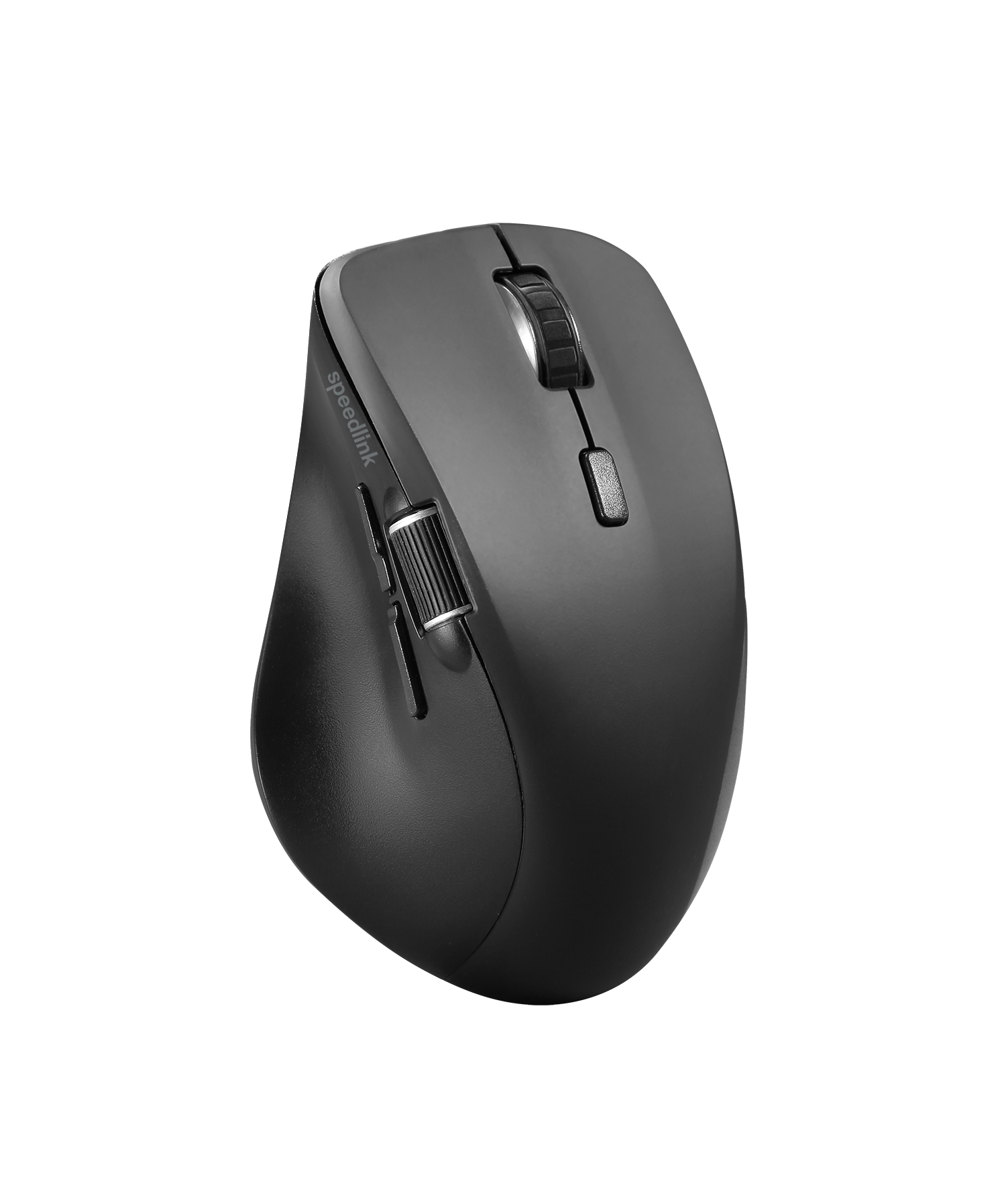 LIBERA Rechargeable Mouse, wireless, bluetooth, silent, rubber-black