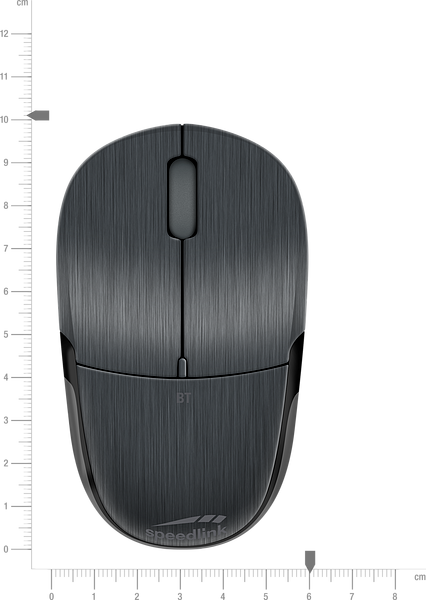 JIXSTER Mouse - Bluetooth, black