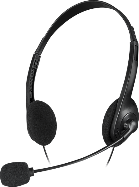 ACCORDO Stereo Headset, schwarz