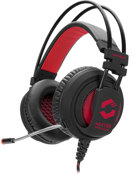 MAXTER Stereo Gaming Headset, black