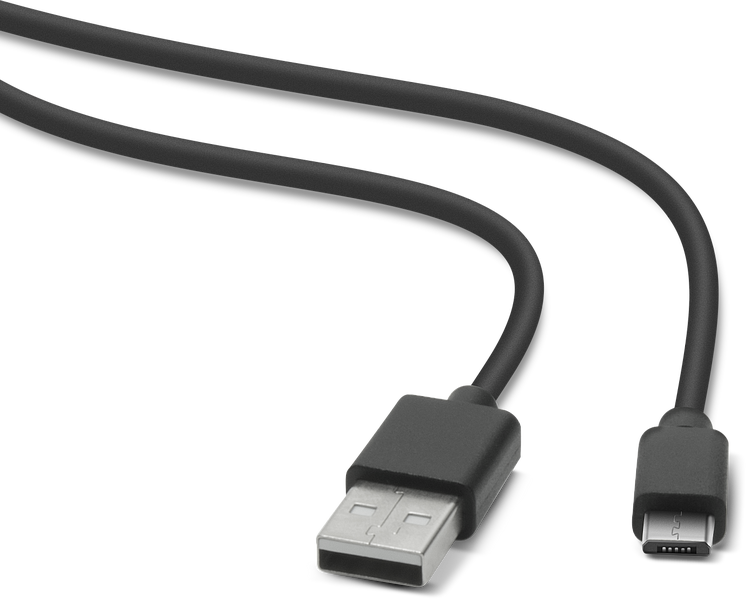 STREAM Play & Charge USB Kabel - für PS4, schwarz