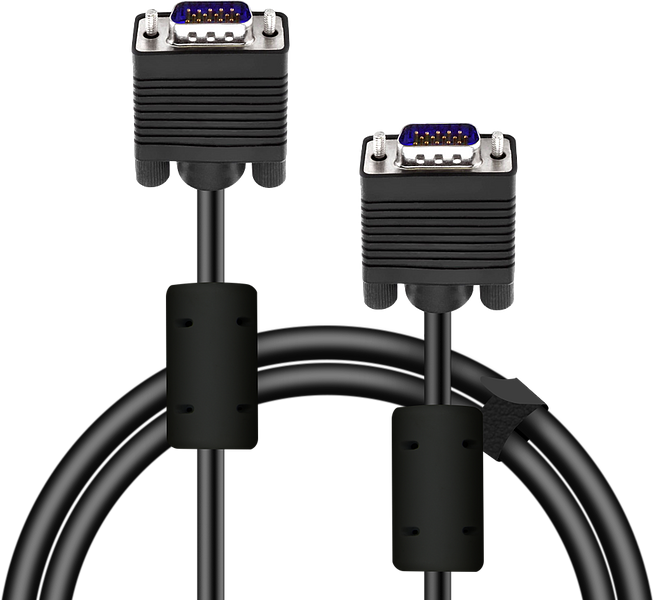 VGA Cable, 1.80m HQ SL170004BK