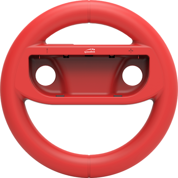RAPID Racing Wheel Set - for Nintendo Switch, black-red | SL-330700-BKRD