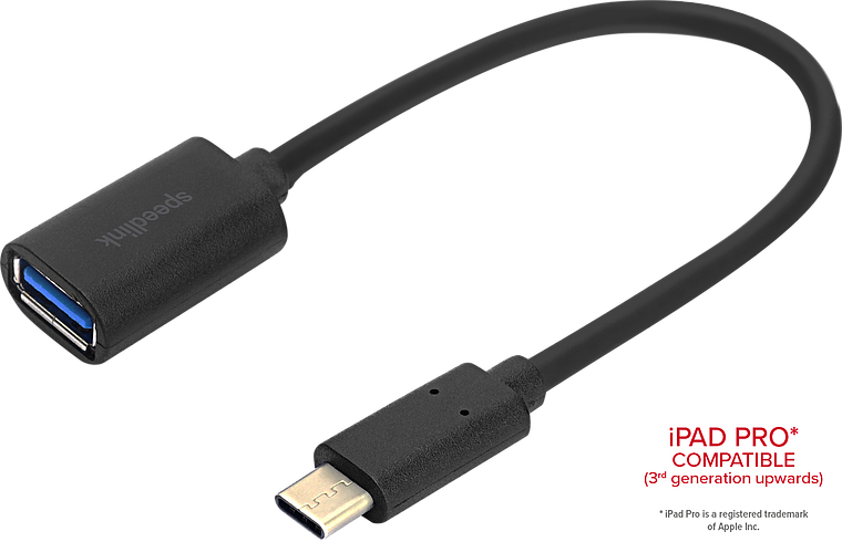 USB-C zu USB-A Adapter, 0.15m HQ