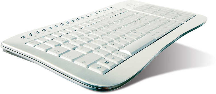 Ultra Flat Metal Keyboard