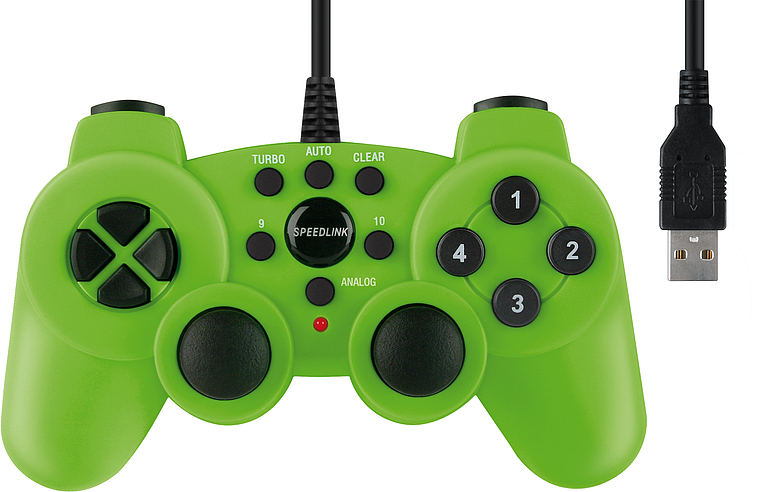 Strike² Gaming Pad, green