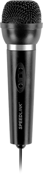 CAPO USB Tisch & Hand Mikrofon, schwarz