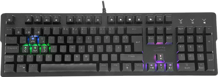 VELA RGB Mechanische Gaming Tastatur, schwarz