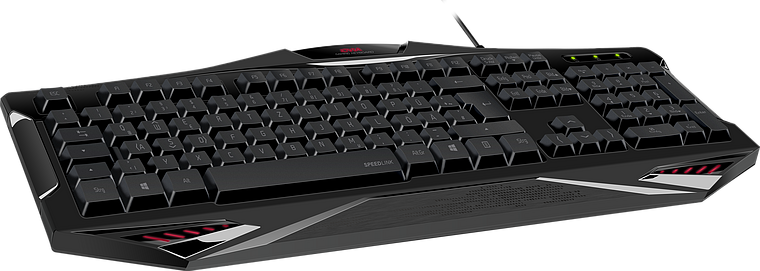 IOVIA Gaming Keyboard, black - US layout