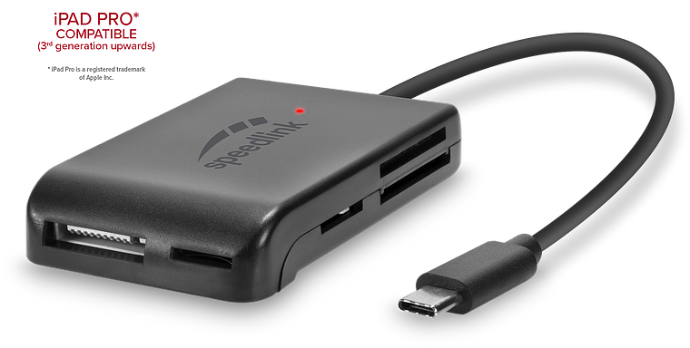 SNAPPY EVO Card Reader All-in-One, USB-C, black