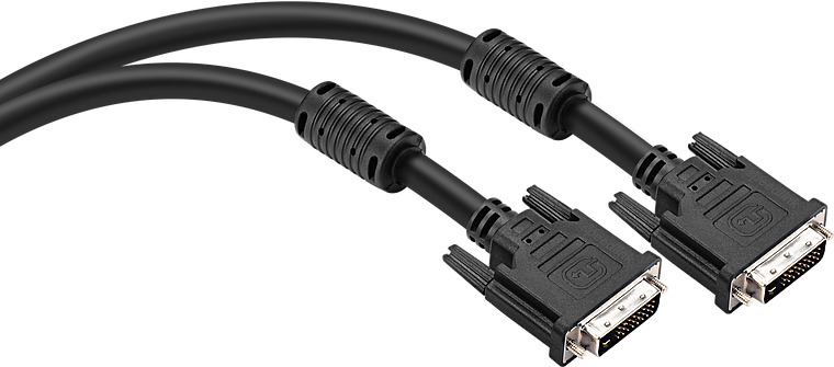 DVI-D Dual Link Cable, 1.80m HQ