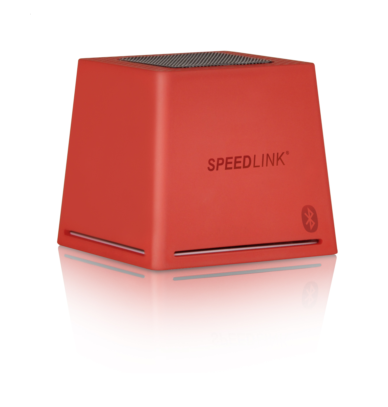 Roter SPEEDLINK Bluetooth Lautsprecher, kompakt und modern, ideal für kabellosen Musikgenuss