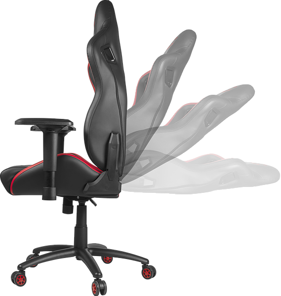 TAGOS XL Gaming Chair, black-red