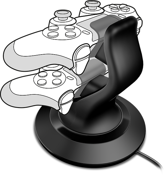 TWINDOCK Charging System - für PS4, schwarz