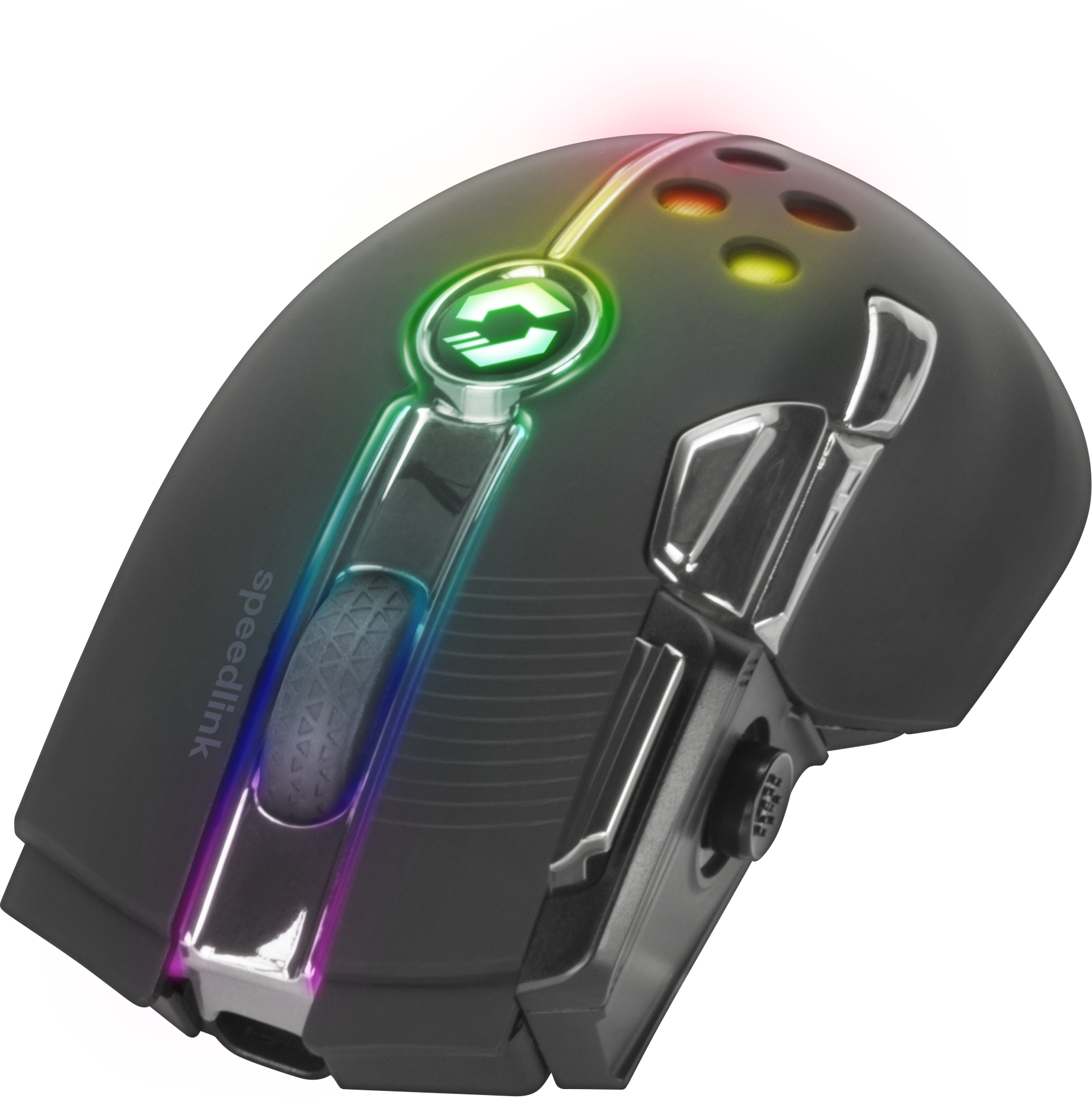 IMPERIOR RGB Gaming Mouse - wireless, rubber-black