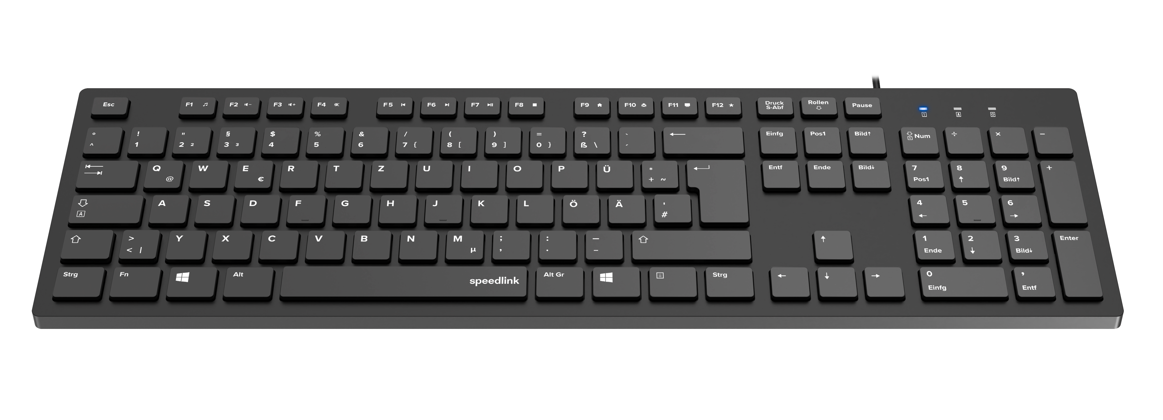 NIALA Keyboard, schwarz - DE Layout