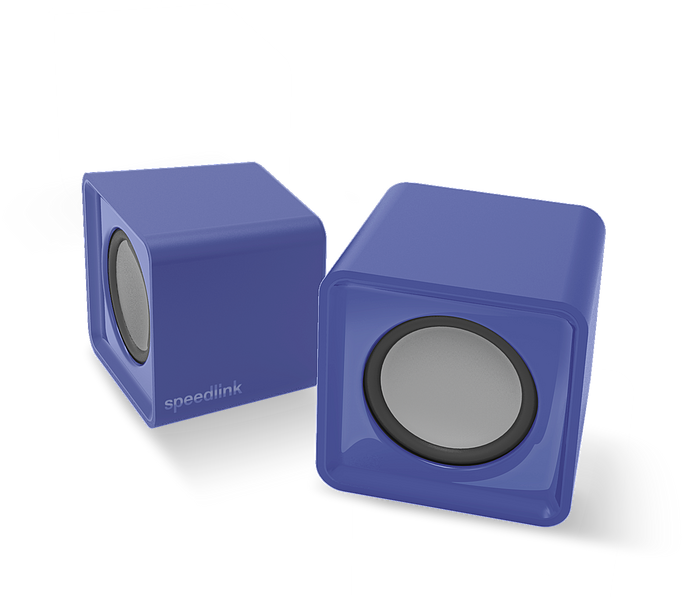 TWOXO Stereo Lautsprecher, blau