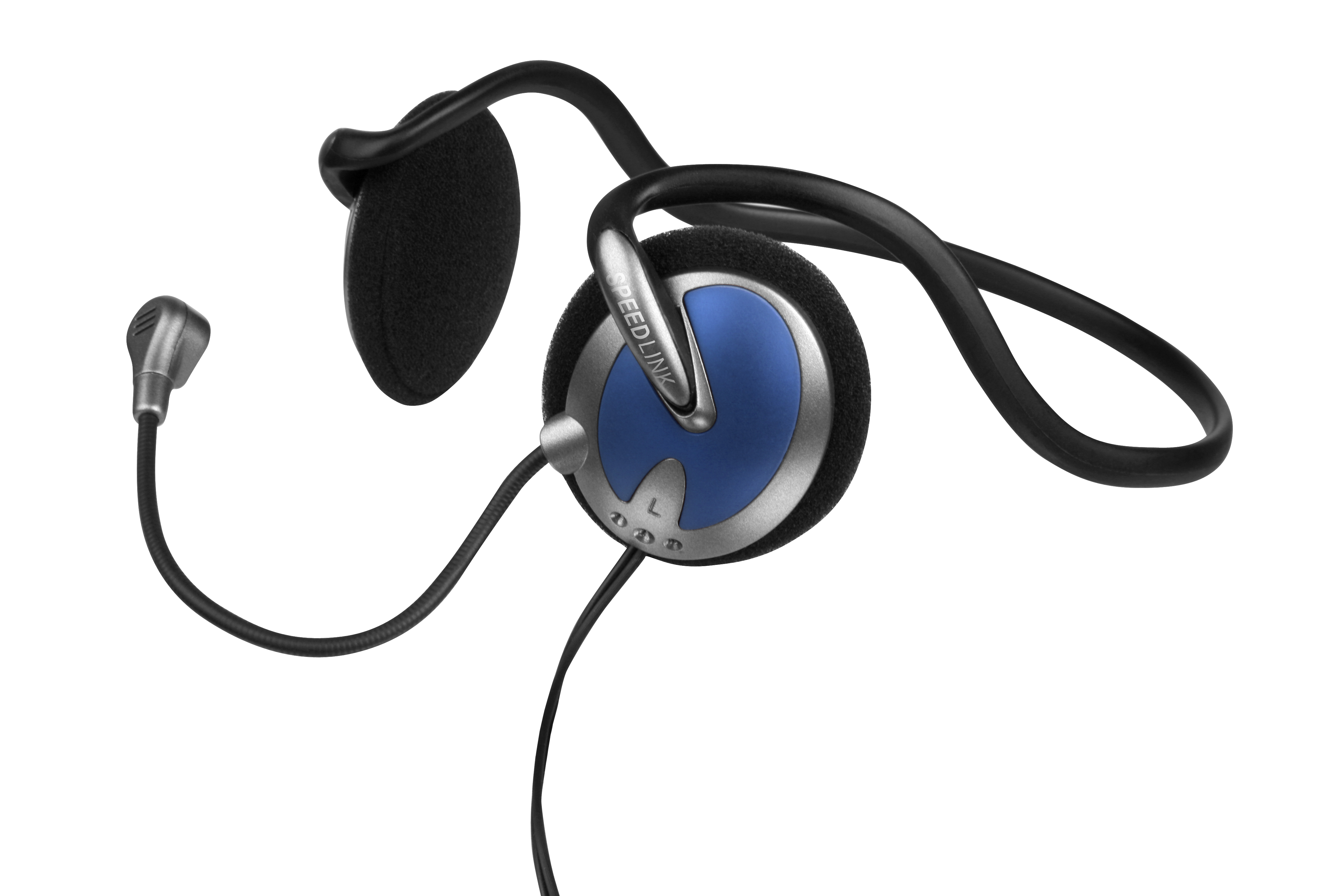 Picus Stereo PC Backheadset, blue
