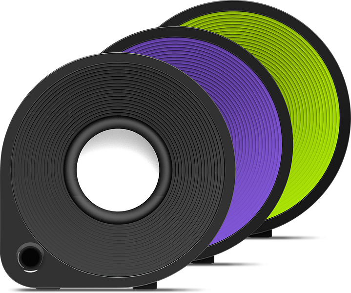ELLIPZ Stereo Speakers, black-black