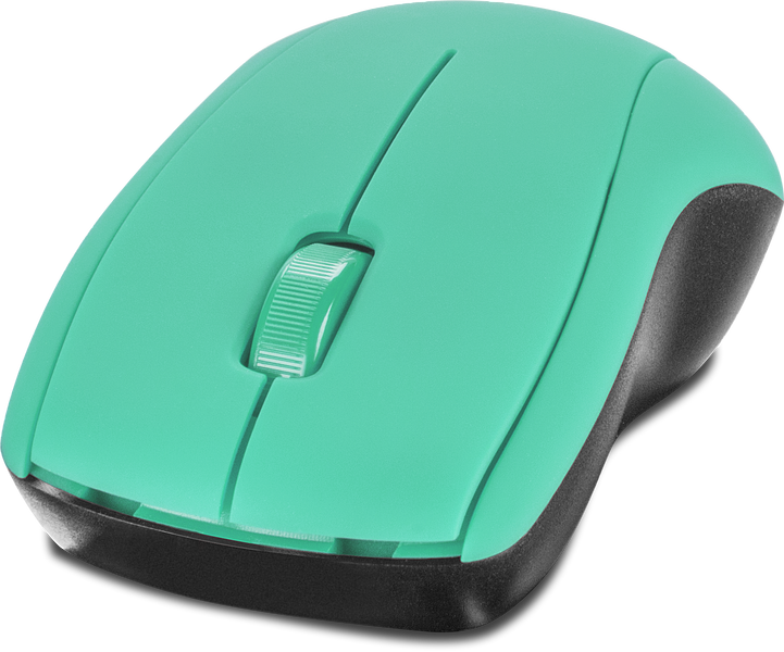 SNAPPY Mouse - Wireless USB, turquoise