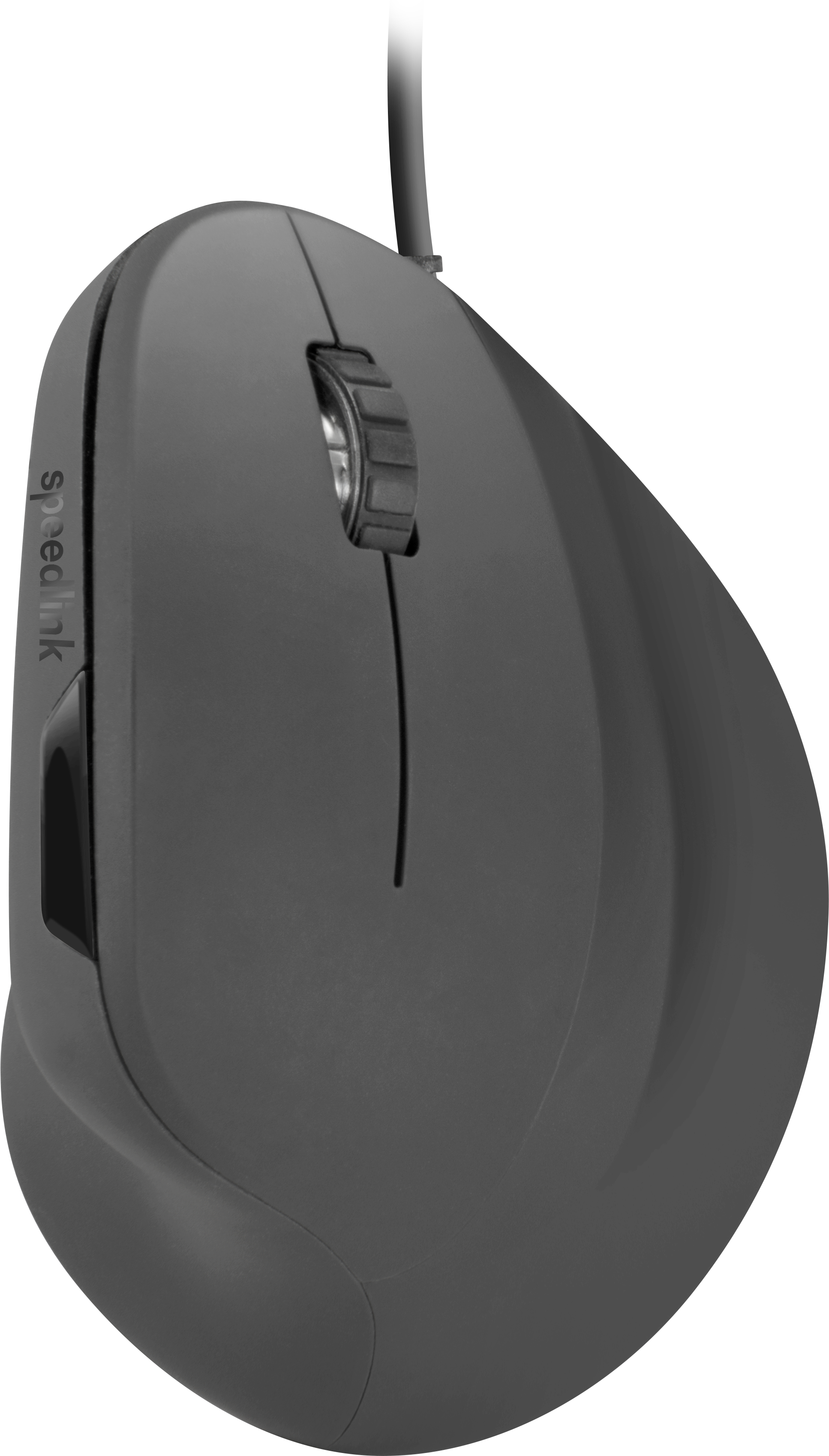 PIAVO Ergonomic Vertical Mouse - USB, rubber-black
