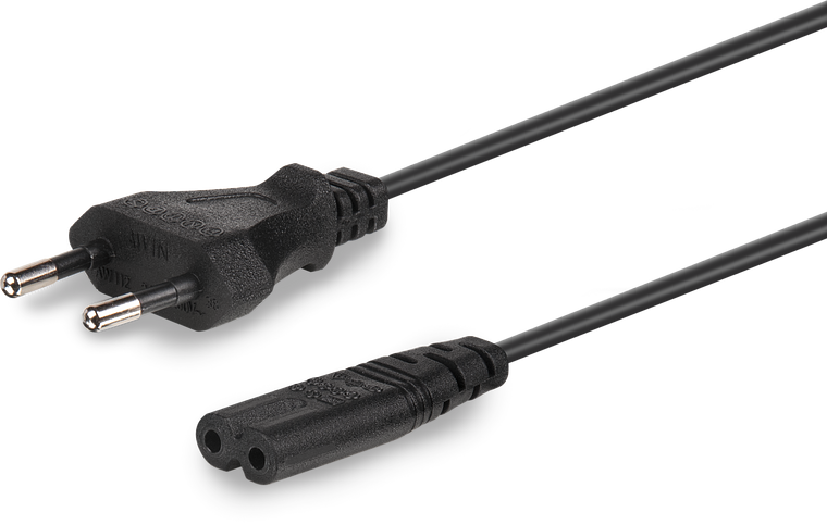 WYRE XE Strom Kabel - für PS4/PS5/Xbox One/Xbox Series X/S, schwarz