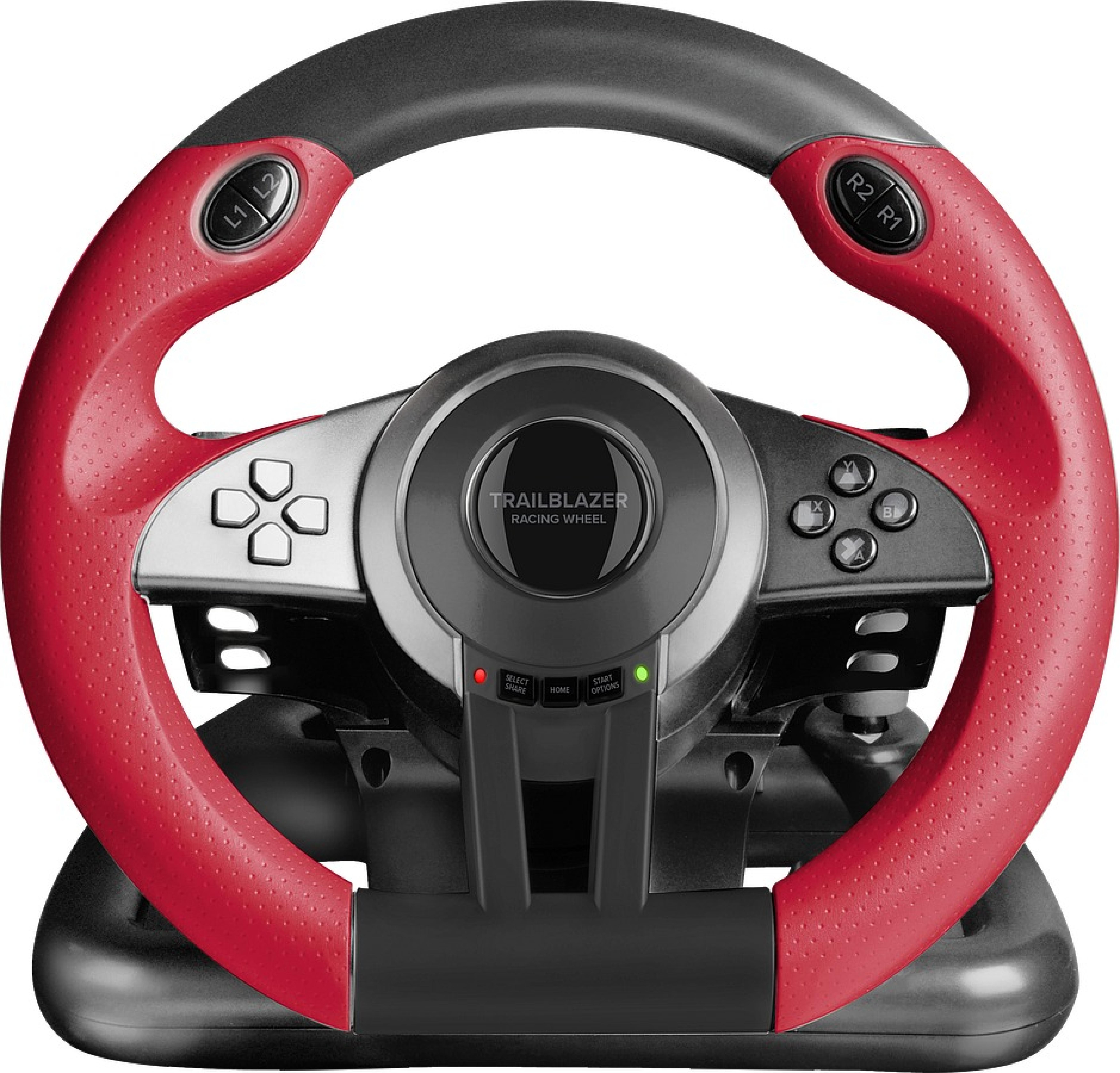 TRAILBLAZER Racing Wheel for PC/PS4/Xbox Series X/S/One/Switch 2/Switch/OLED, black