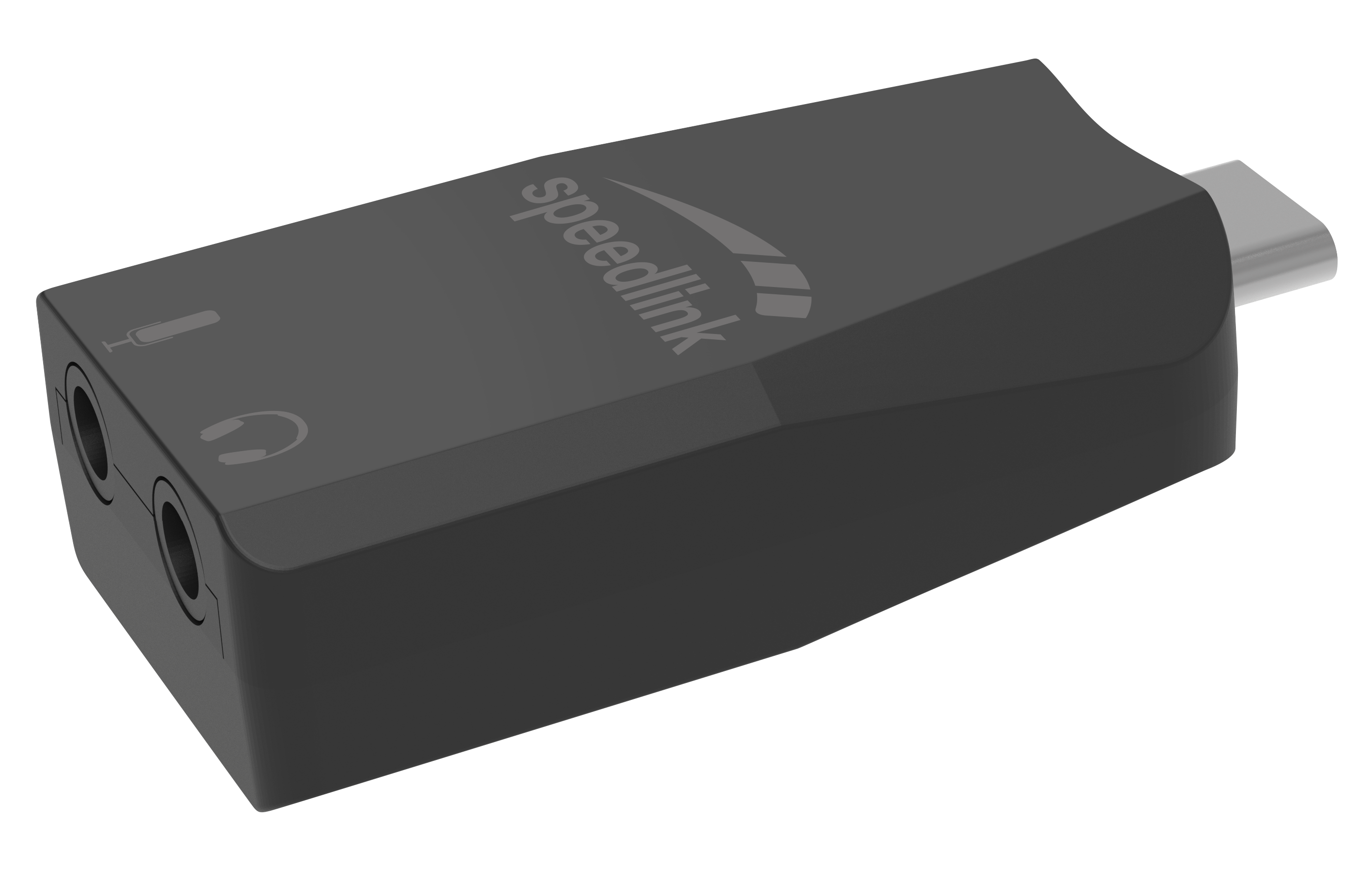 VIGO USB-C Soundkarte, schwarz