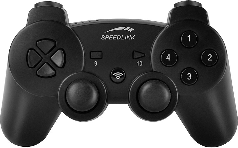 STRIKE FX Wireless Gamepad for PC & PS3, black