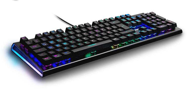 ORIOS RGB Opto-mechanische Gaming Tastatur, schwarz