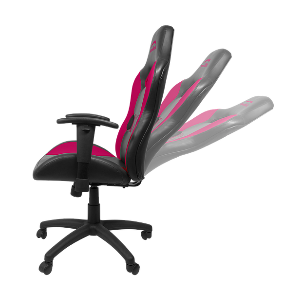 LOOTER Gaming Chair, black-pink