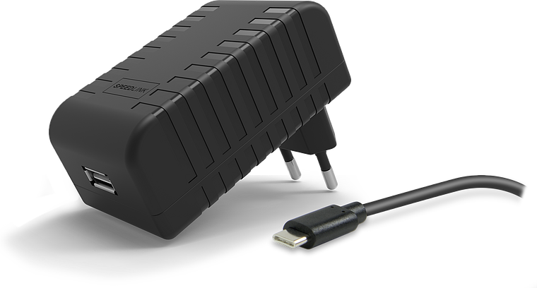 FUZE USB Power Supply - for Nintendo Switch, black