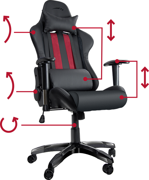 REGGER Gaming Chair, black