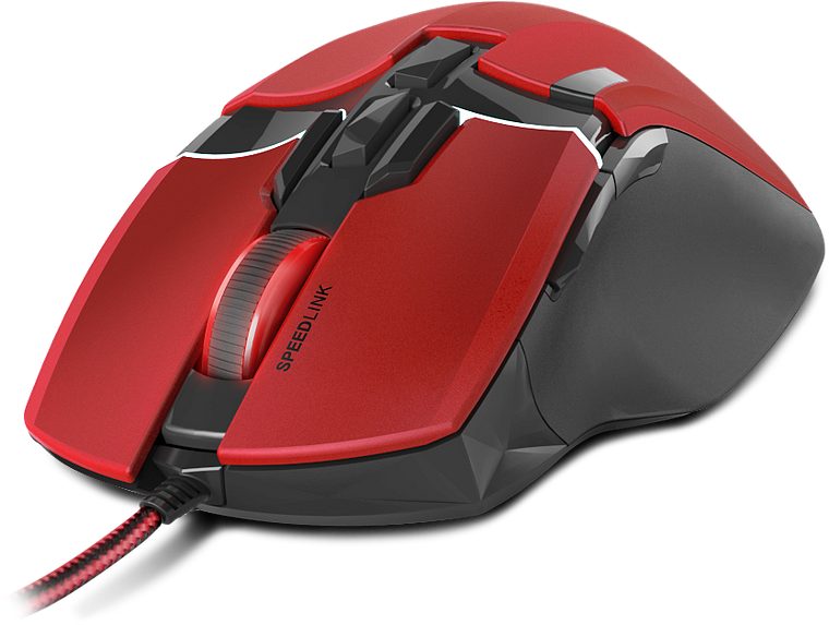 KUDOS Z-9 Gaming Mouse, red