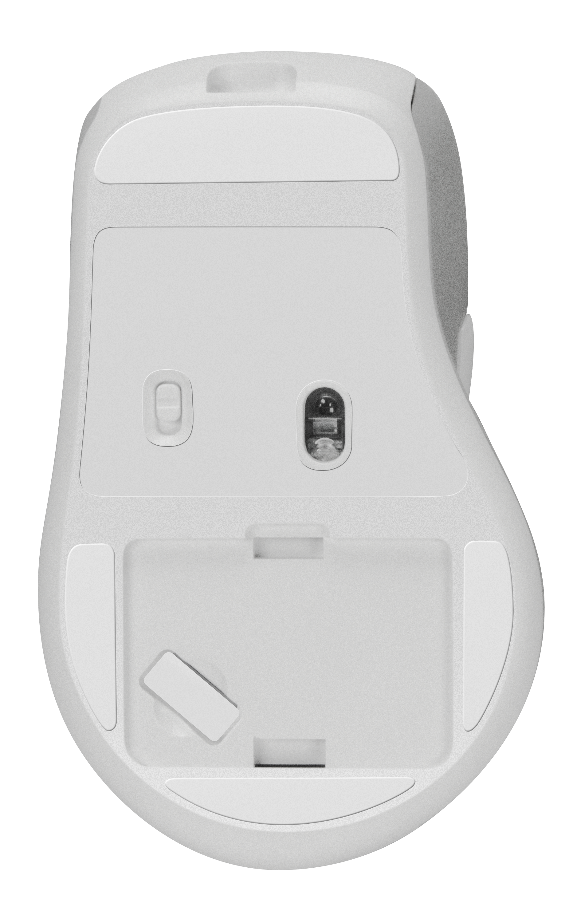 VELORA wiederaufladbare Maus - kabellos, Bluetooth, Smart Flying Scroll Wheel, weiß