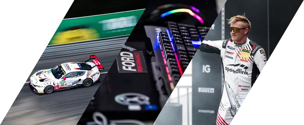 DTM Rennwagen von HRT im Speedlink Design