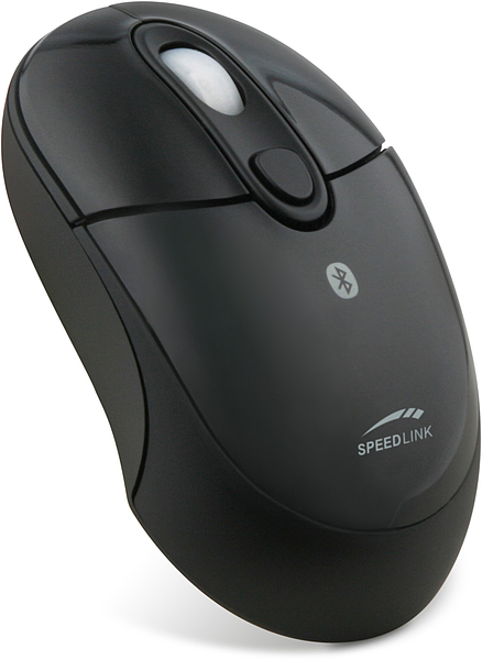 Schwarze SPEEDLINK Bluetooth Maus mit ergonomischem Design